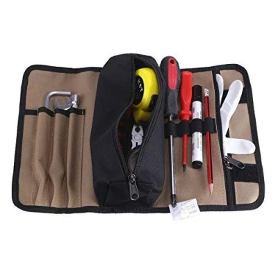 Afbeelding van Draagbare Rolling Hand Tool Bag Holder, 600D Oxford Roll Up Pouch Organizer 36cm x 25cm