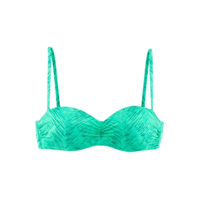 Afbeelding van JETTE Bikinitop lichtgroen / donkergroen