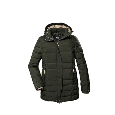 Afbeelding van Killtec Stoyin Optik MIT Abzippbarer Winterjas, Dames, Maat: 48, Dunkeloliv