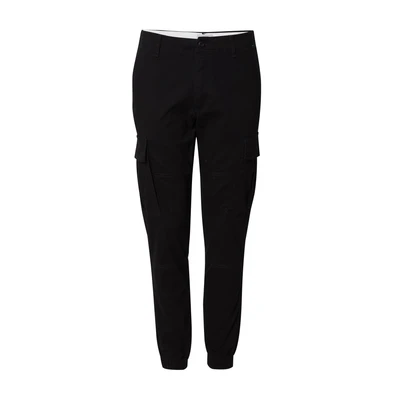 Afbeelding van JJ REBEL slim fit cargo broek JREBMICHAEL zwart