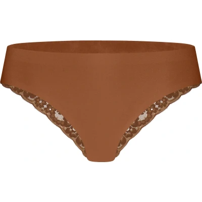 Afbeelding van ten Cate Secrets Brazilian MET KANT Slip, Dames, Maat: 40, Brown