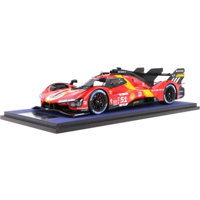 Afbeelding van Ferrari 499P Hypercar Looksmart Modelauto 1:18 2023 James Calado / Antonio Giovinazzi Alessandro