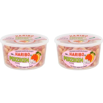 Afbeelding van Haribo Perziken silo 150 stuks 2 Pack