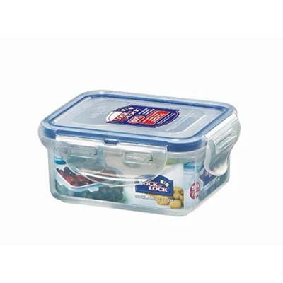 Afbeelding van Danto®, Lock &amp; Lock, vershouddoos, voorraaddoos, transparant, 180 ml, rechthoekig, 108 x 88 48 mm, set van 6 stuks