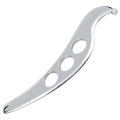 Afbeelding van Roestvrij staal Plaat Massager Schraper Fysiotherapie Losse Meridiaan Massage Machine Spa Board