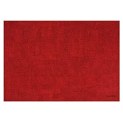 Afbeelding van Guzzini Tiffany, FABRIC Rechthoekige Dubbelzijdige Placemat Rood, 43 x 30 cm 22609155