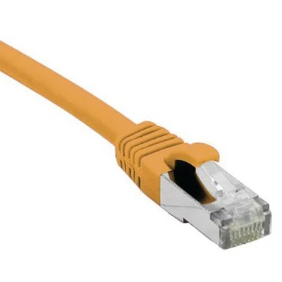 Afbeelding van Connect 0,15 m koper RJ45 Cat. 6 a F/UTP LSZH, snagless, patchkabel oranje