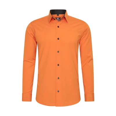 Afbeelding van Rusty Neal Freizeithemd Overhemd, Heren, Maat: Large, Orange
