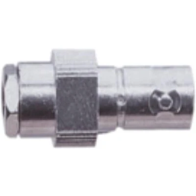 Afbeelding van BNC (v) soldeerbare connector 50 Ohm voor RG58 kabel
