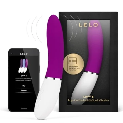 Afbeelding van LELO LIV 3 App gestuurde G spotvibrator voor Vrouwen met 8 Genotsinstellingen en een Gebogen Vorm, Deep Rose