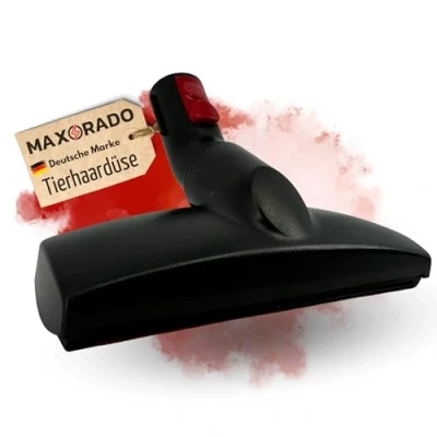 Afbeelding van Maxorado Dierenhaarstofzuiger, borstel, opzetstuk, kat, hond, geschikt voor Dyson V7, V8, V11, V15, stofferingsmondstuk dierenhaar, stofzuigermond Quick Release aansluiting