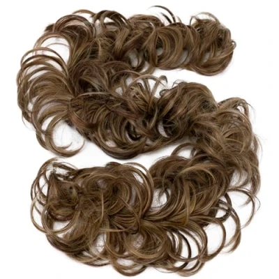 Afbeelding van CAISHA XXL Haarstukje Haarwokkel Opgestoken Volumineus Gekruld Knoet Roodbruin Blond Mix HW32