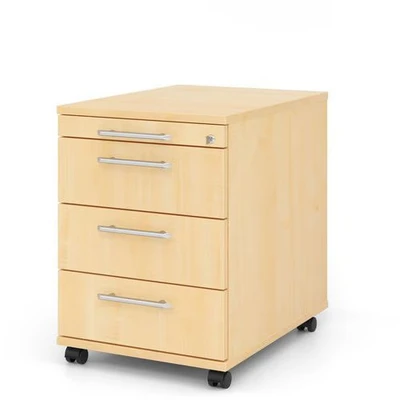 Afbeelding van Ladeblok 3 Lades Verrijdbaar Esdoorn 42,8 x 58 59 cm Signa Ac30 RE