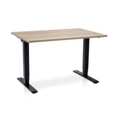 Afbeelding van MRC COMFORT elektrisch zit sta bureau 120x80 robuust eiken
