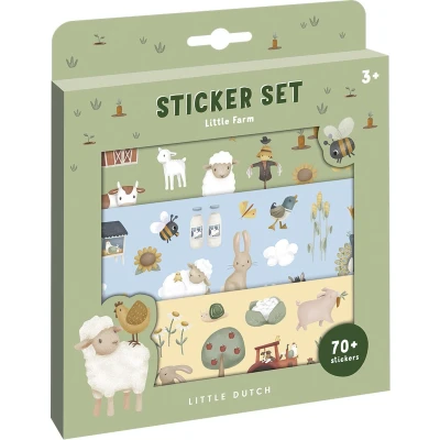 Afbeelding van Little Dutch Stickerset Boerderij