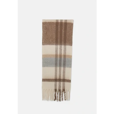 Afbeelding van Vero Moda Vmivy League Scarf Sjaal, Dames, Maat: One Size, Birch/brown lentil//silver mink