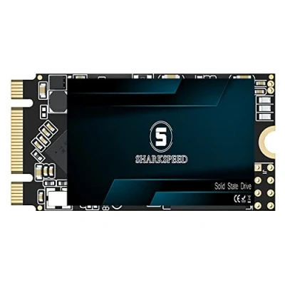 Afbeelding van SHARKSPEED SSD 64GB M.2 2242 42mm NGFF 3D NAND SATA 3 (6Gb/s), harde schijf Interne voor Laptop PC Desktop