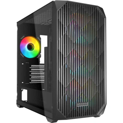Afbeelding van Sharkoon MK3 RGB Black mATX tower behuizing