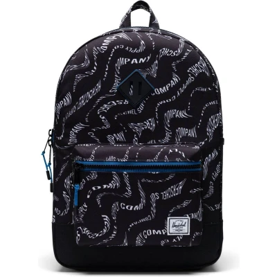 Afbeelding van Herschel Vrije tijd Rugzak met laptopvak Heritage Youth Backpack 22L HSC Warp / Black Zwart Veelkleurig