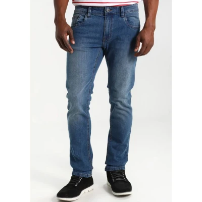 Afbeelding van Indicode Jeans TONY Slim fit jeans, Heren, Maat: 28x34, Mid indigo