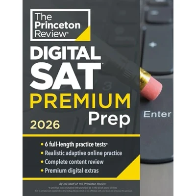 Afbeelding van College Test Preparation Princeton Review Digital SAT Premium Prep, 2026