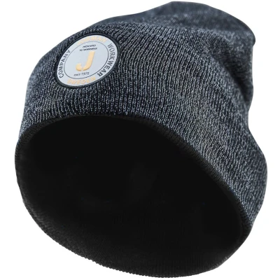 Afbeelding van Jobman 8001 Reflective Beanie 65800183 Zwart