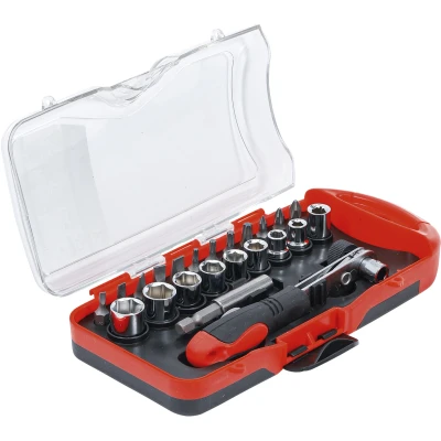 Afbeelding van BGS Diy 20123 bit /dopsleutelset met ratelsleutel 23 dlg.