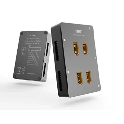 Afbeelding van ISDT PC 4860 LiPo oplader parallel laadstation ondersteuning 4 packs van 1 8S XT60 RC accu