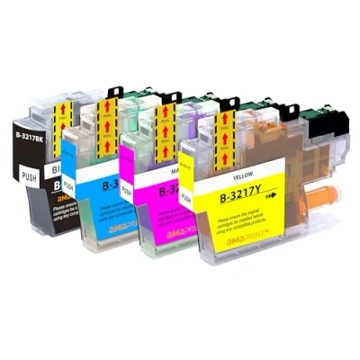 Afbeelding van Amaprint 4 XL cartridges compatibel met Brother LC3217 voor MFC J5330dw J5335dw J5335dwf J5730dw J5930dw J6530dw J6535dw J6930dw J6935dw J6935dwf