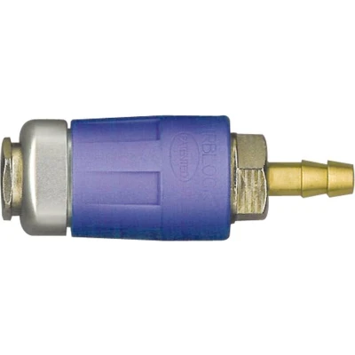 Afbeelding van CriKo veiligheids snelkoppeling voor compressor Met slangpilaar Ø 8 mm Max 20 bar