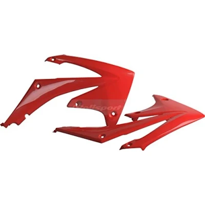 Afbeelding van Polisport Radiateurkappen Honda CRF250R 2010 2013 CRF450R 2009 2012 Rood