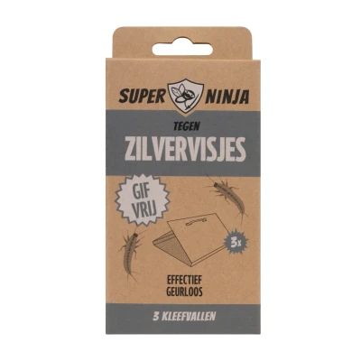 Afbeelding van Super Ninja Zilvervisjes Val 3ST