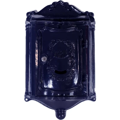 Afbeelding van Postquard Nostalgische Brievenbus Blauw
