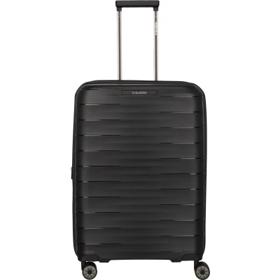 Afbeelding van Travelite Mooby 4w Trolley M black Harde Koffer