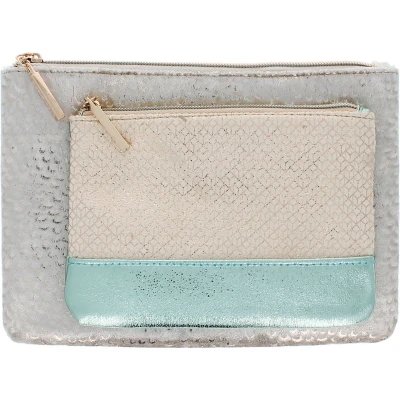 Afbeelding van Max Factor Set of 2 Cosmetic Bags 17x12x1cm &amp; 23x16x1cm