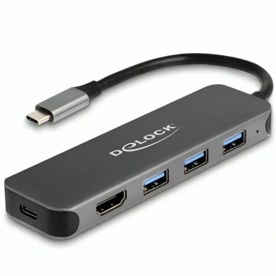 Afbeelding van USB hub 5 poorten Delock