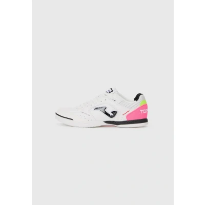 Afbeelding van Joma TOP FLEX Zaalvoetbalschoenen, Heren, Maat: 44, White/black/fuchsia Schoenen