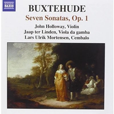 Afbeelding van John Holloway, Jaap Ter Linden, Lars Ulrik Mortensen Buxtehude: Seven Sonatas Opus 1 (CD)