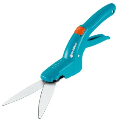 Afbeelding van Gardena Klassieke grasschaar: mechanische gazonschaar met recht blad, zelfslijpende en wrijvingsarme coating, ergonomisch (8730 30)