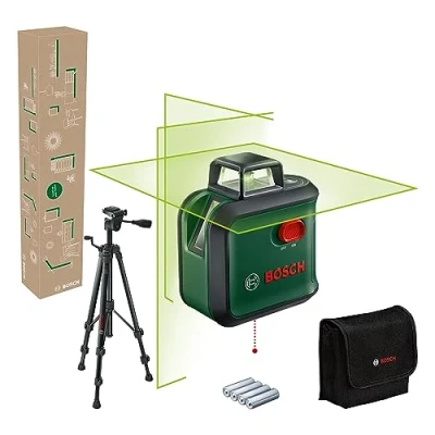 Afbeelding van Bosch Home and Garden AdvancedLevel 360 Set Kruislijnlaser Reikwijdte (max.): 12 m