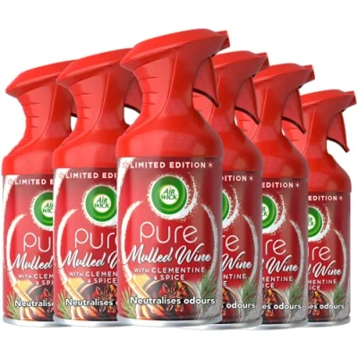 Afbeelding van 6er Pack Airwick Pure Luchtverfrisser Spray Glühwein (Mulled Wine) 250ml