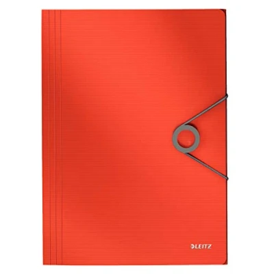 Afbeelding van Leitz Elastomap 4563 10 20 Din A4 Rood 1 Stuks