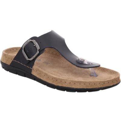 Afbeelding van Rohde Foggia D dames slipper blauw maat 40 (EU) 7 (UK)