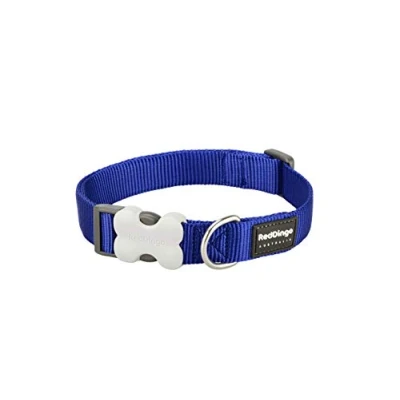 Afbeelding van Animal Boulevard Dc zz db 15 Hals En Leibanden Hond Rd Halsband Donkerblauw S 15mmx24 36cm Maat: