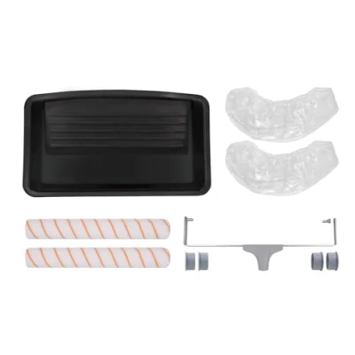 Afbeelding van ROLLINGDOG 45,7 cm verfroller kit, verf lade kit met 2 stuks voeringen