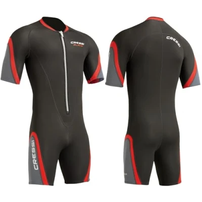 Afbeelding van Cressi Playa Man Shorty 2.5mm wetsuit voor heren om te duiken, snorkelen, windsurfen 2.5 mm neopreen