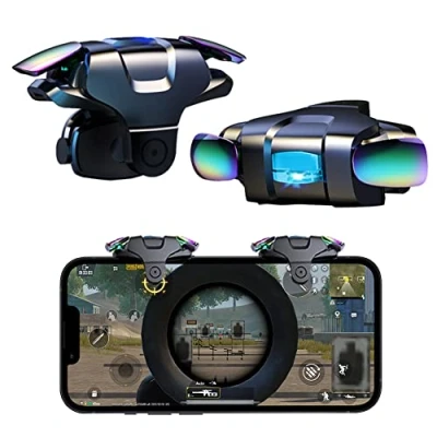 Afbeelding van Ozkak PUBG mobiele controller trekker snelvuur 5 niveaus L1R1 voor Android iOS