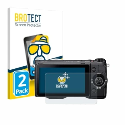 Afbeelding van BROTECT Screenprotector voor Sony Alpha NEX 5R Folie Beschermfolie matte (2 Stuks)