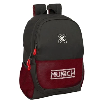 Afbeelding van Schoolrugzak Munich Vulcan Zwart 32 x 44 16 cm