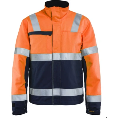 Afbeelding van Blaklader Multinorm winterjas 4069 1513 High Vis Oranje/Marineblauw M